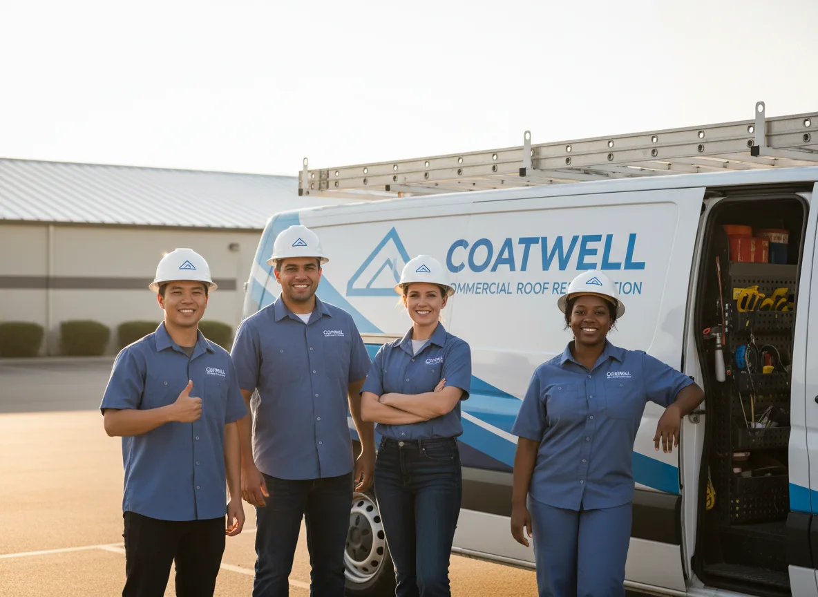 Commercial roof coating company in Simla, CO